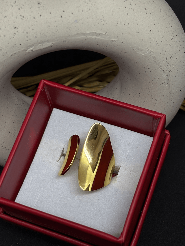 Bague Double Or