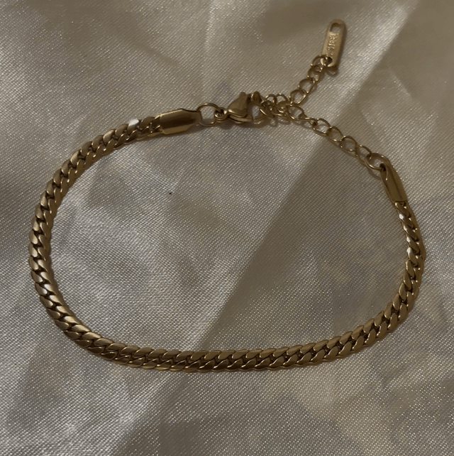 Bracelet Plat En Or