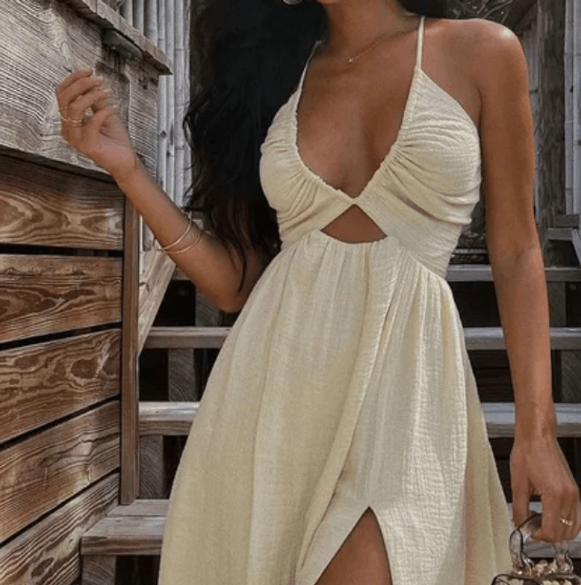 Robe Courte Blanche