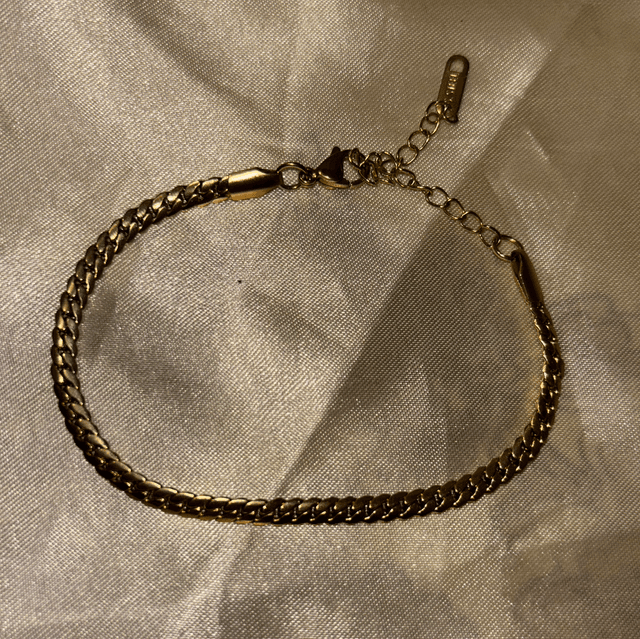 Bracelet Plat En Or
